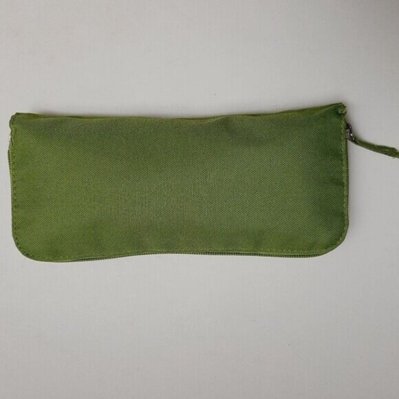 CROCS Foldable Tote Purse Light Shopper Bag Green - Picture 12 of 12